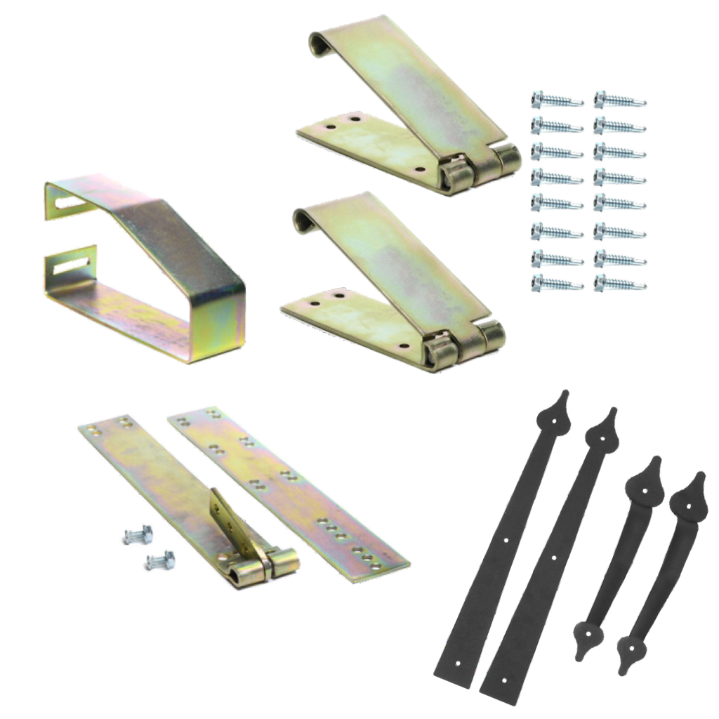 yellow zinc coated hinges